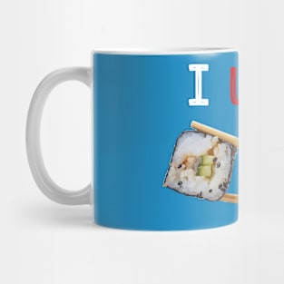 I love sushi Mug